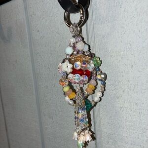 Colorful Beaded Keychain